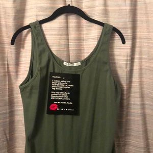 Rebdolls tank midi dress